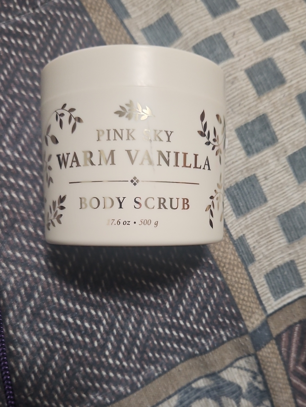 Warm Vanilla Body Scrub - White By Pink Sky